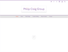 Tablet Screenshot of philipcraiggroup.com